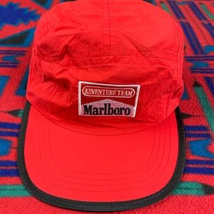Vintage 1992 Deadstock Marlboro 5 Panel Hat NWT